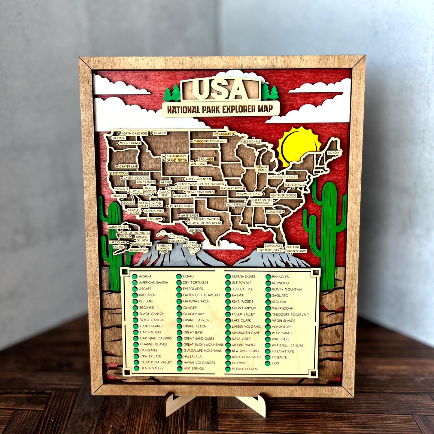 National Parks Explorer Map