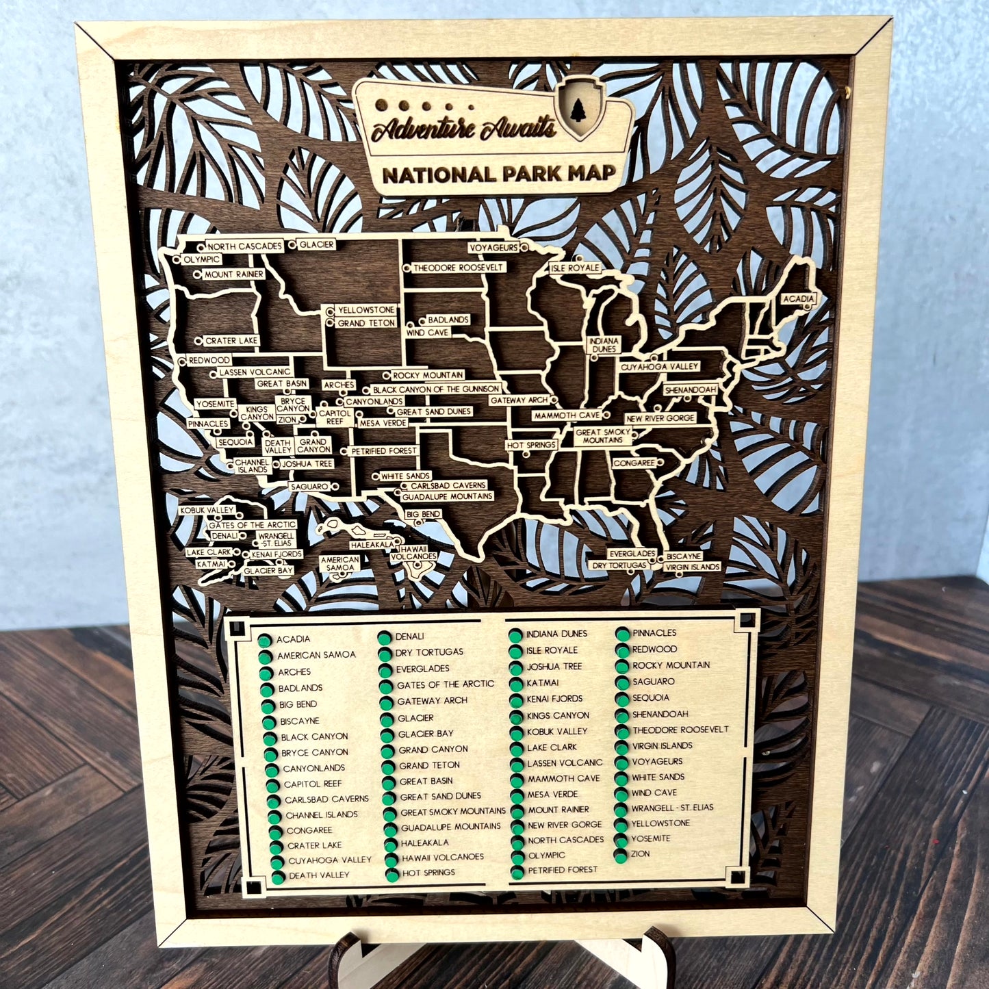 National Parks Explorer Map