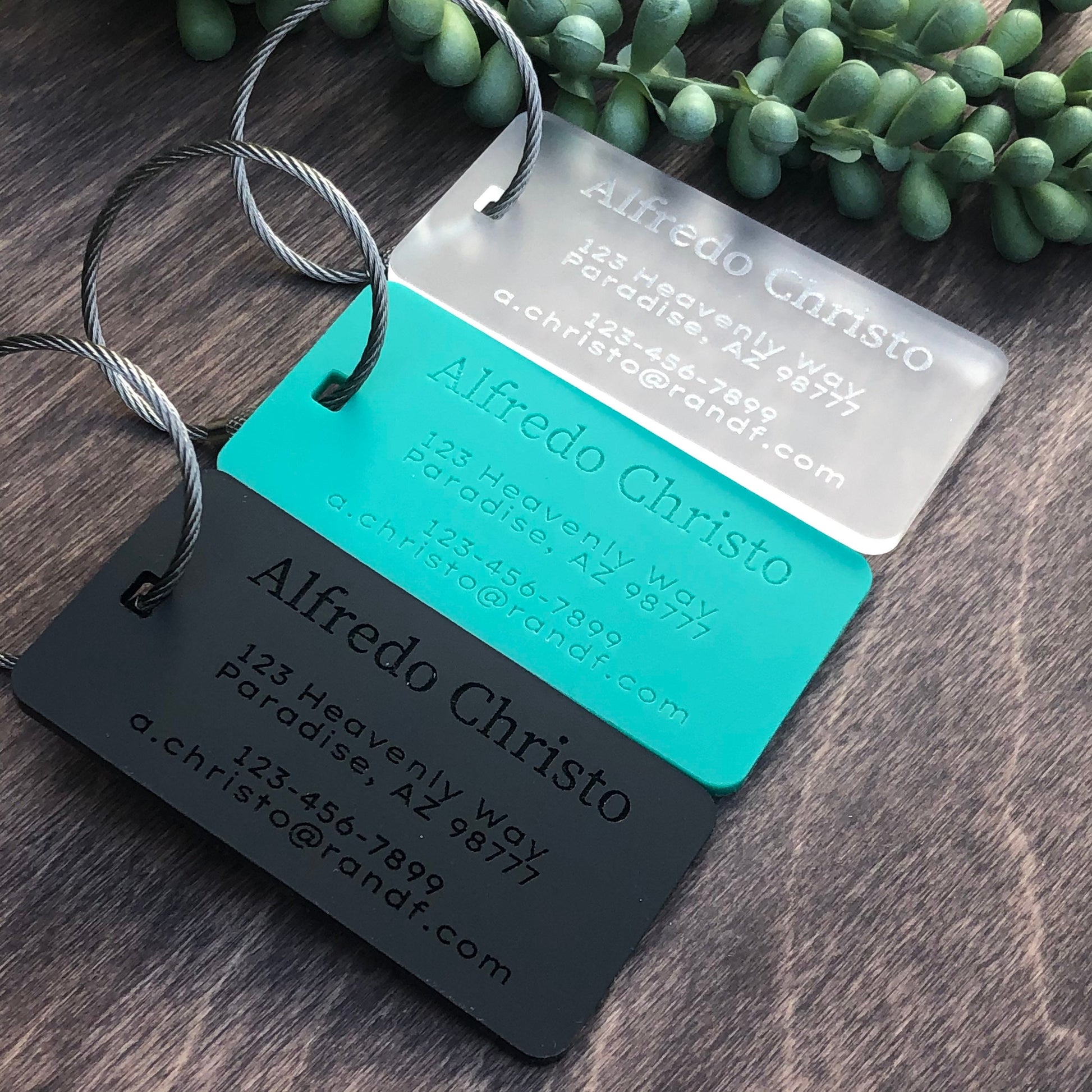 Luggage Tags Personalized, Backpack Tag, Bag Tags, Name Tags For Backpacks, Personalized ID Tags, Custom Luggage Tag, Travel Accessories