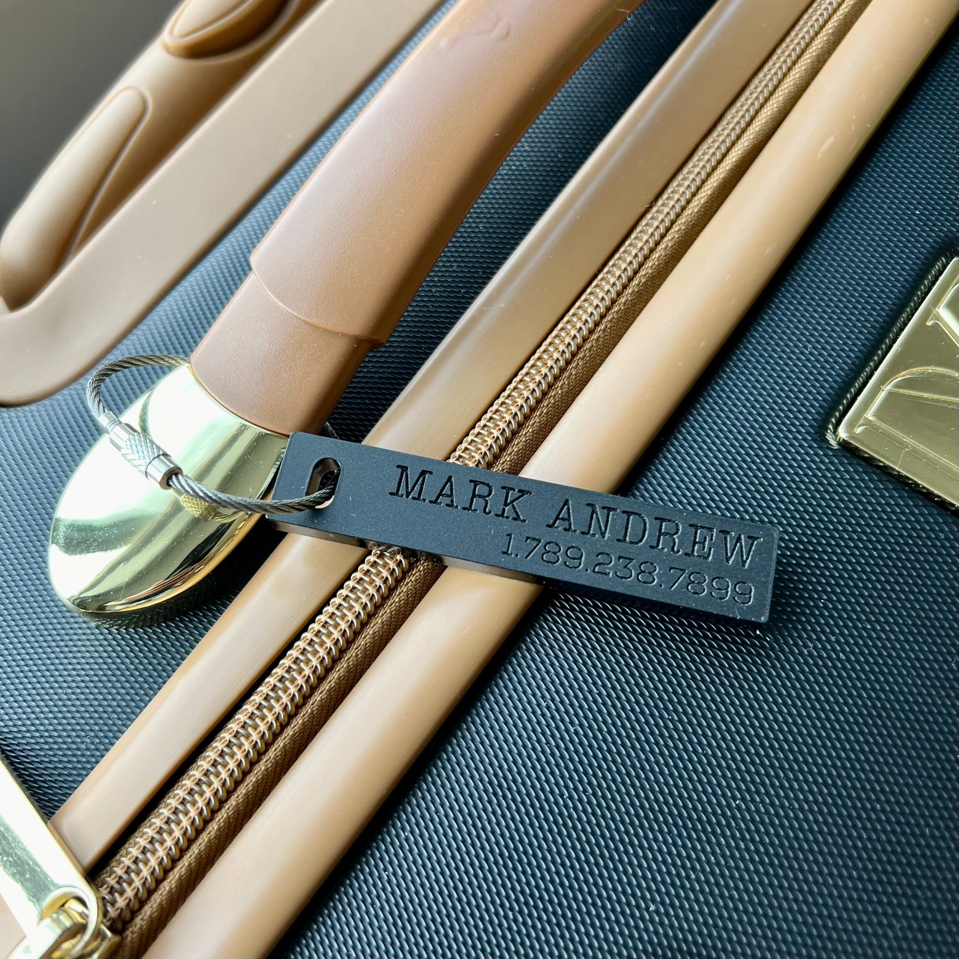 Luggage Tags Personalized, Backpack Tag, Bag Tags, Custom Name Tags, ID Tags, Personalized Keychain, Travel Accessories, Gift For Traveler