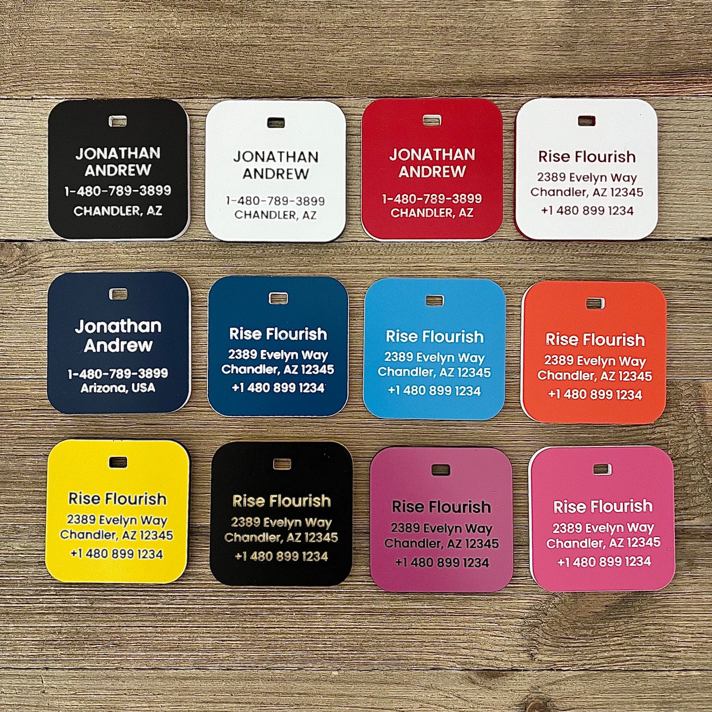 Luggage Tags Personalized, Backpack Tag, Bag Tags, Name Tags For Backpacks, Personalized ID Tags, Custom Luggage Tag, Travel Accessories