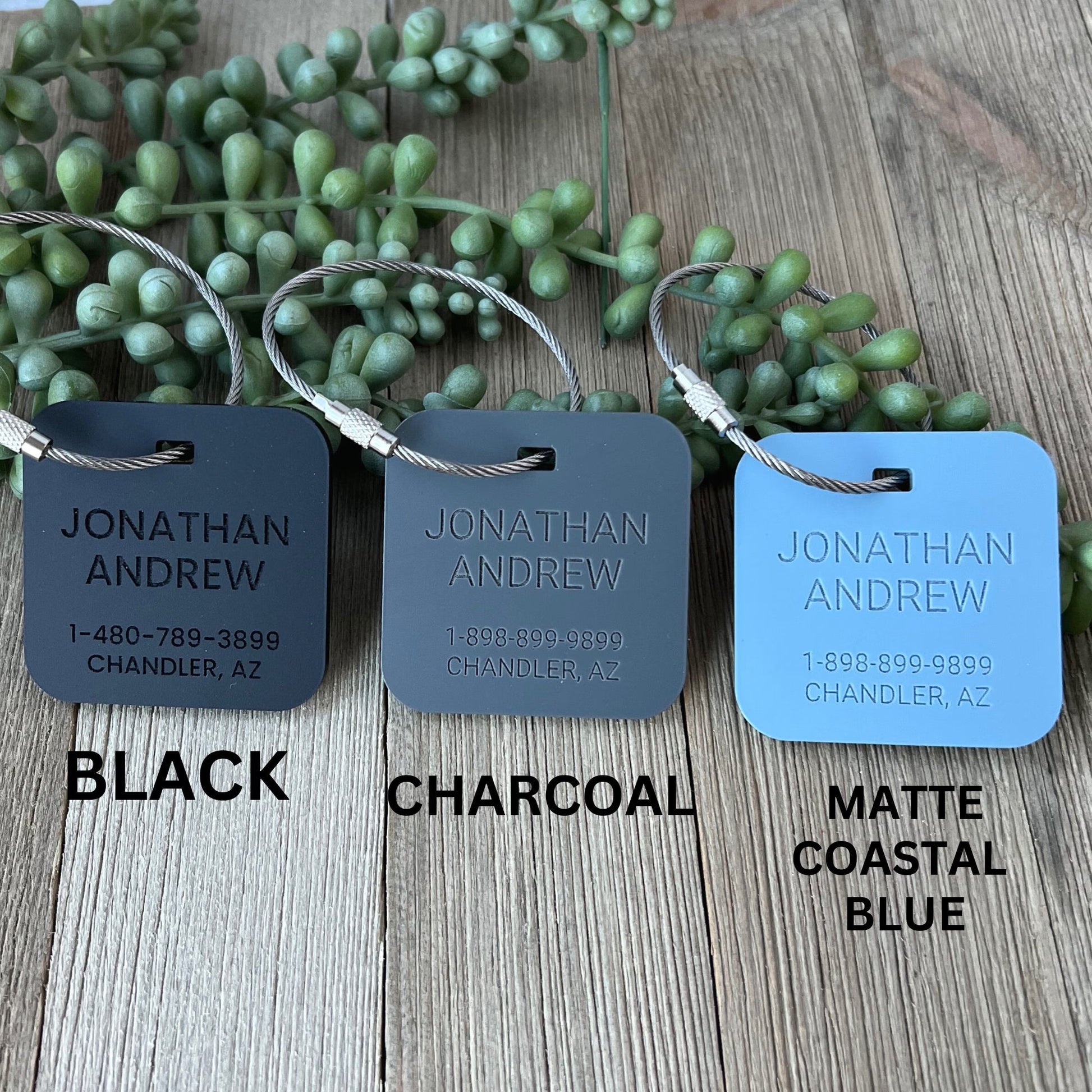 Luggage Tags Personalized, Backpack Tag, Bag Tags, Name Tags For Backpacks, Personalized ID Tags, Custom Luggage Tag, Travel Accessories