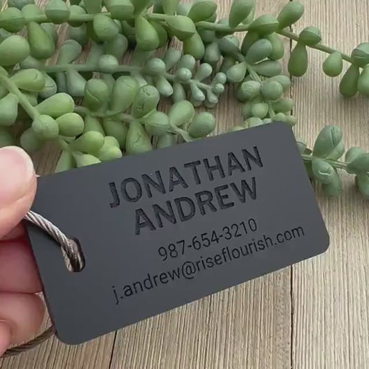 Luggage Tags Personalized, Backpack Tag, Bag Tags, Name Tags For Backpacks, Personalized ID Tags, Custom Luggage Tag, Travel Accessories